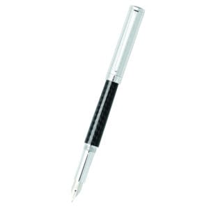 Sheaffer Intensity bút máy thân sợi carbon và nắp mạ chrome (M)